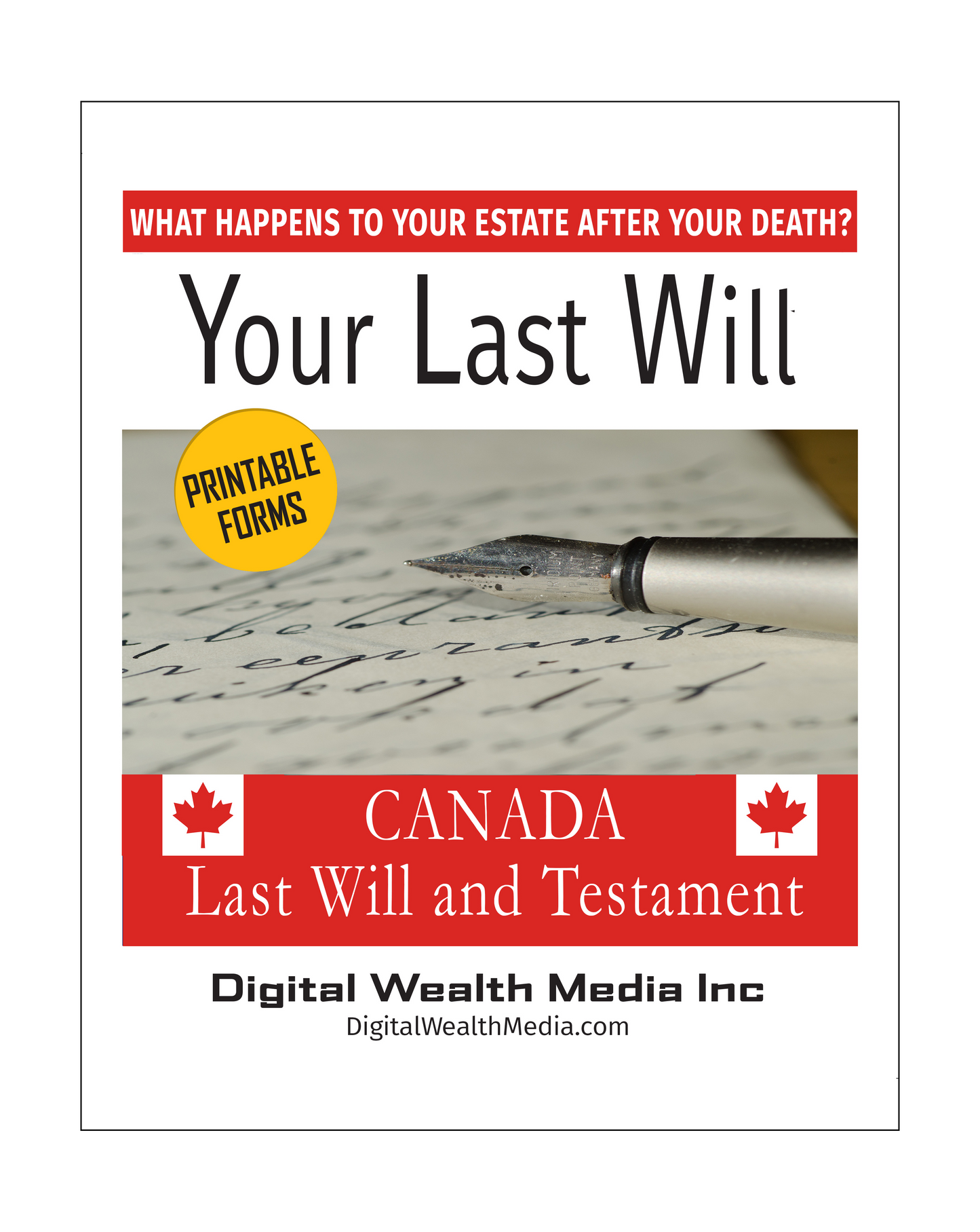 Canada Last Will and Testament