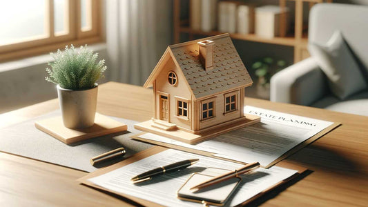 realistic detailed scene of a wooden model house